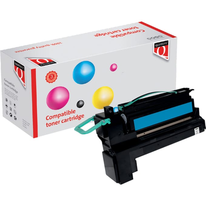 Tonercartridge Quantore alternatief tbv Lexmark X792X2CG blauw