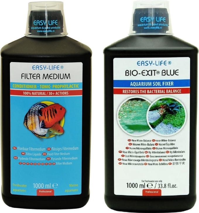 Easy-Life - Filter Medium - Waterverbeteraar + Easy-Life - Bio Blue Exit - 2x 1000ml