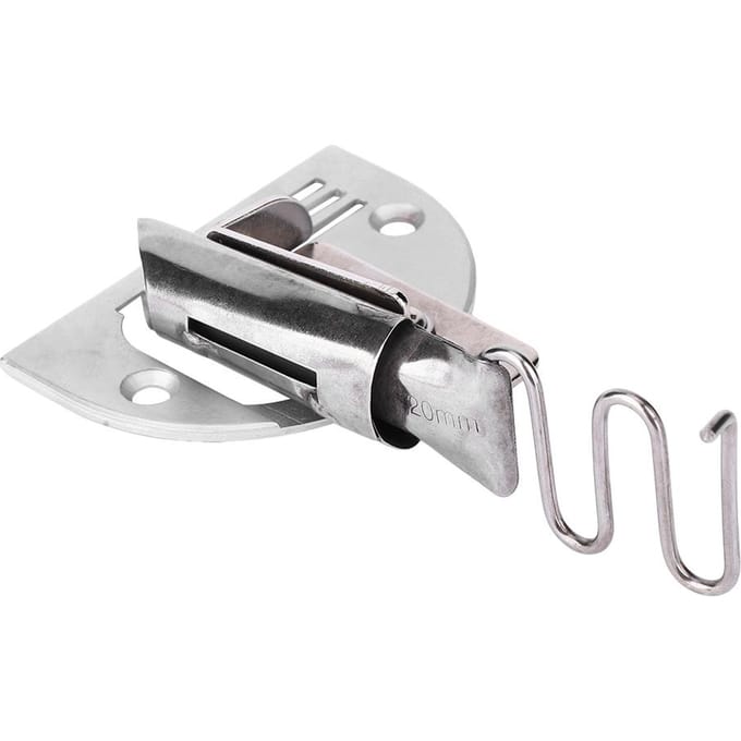 Vouwzoomvoet Dik Materiaal Leer Vouwer Binder voor Loopvoet Industriële Naaimachine 26MM gray
