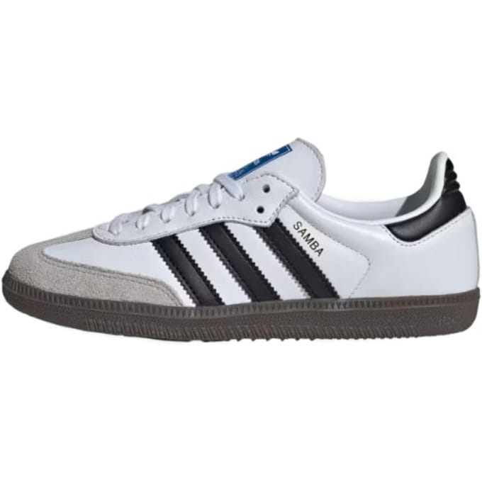 Adidas Samba Kindersneakers - Wit - Maat 38 2/3 - Suède