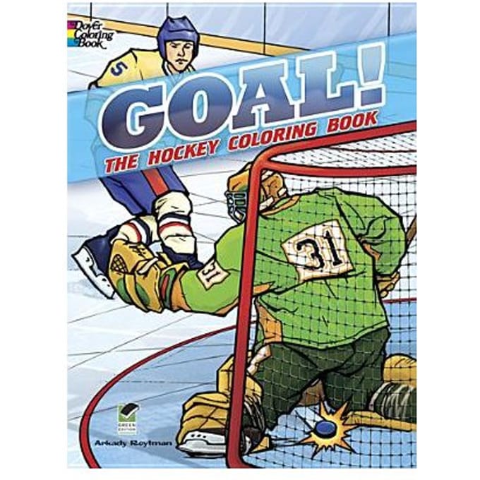 Goal! The Hockey Coloring Book - Roytman, Arkady