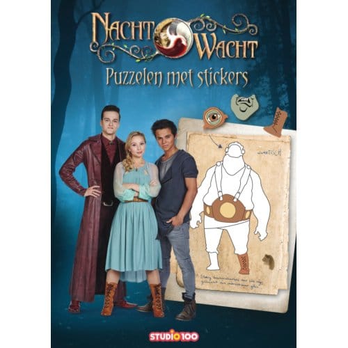 Nachtwacht Puzzelen Met Stickers - Gert Verhulst