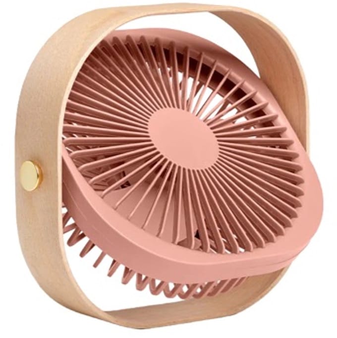 Printworks Tafelventilator Fantastic Wood - Dusty Pink