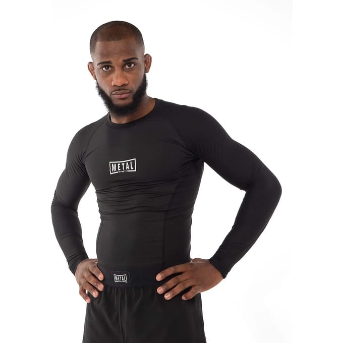 Rashguard met lange mouwen Metal Boxe Performance