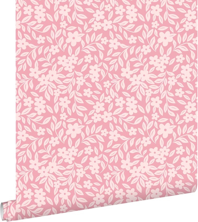 ESTAhome behang bloemetjes roze - 50 x 900 cm - 131439