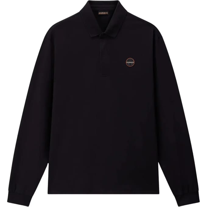 Polo met lange mouwen Napapijri E-Badge