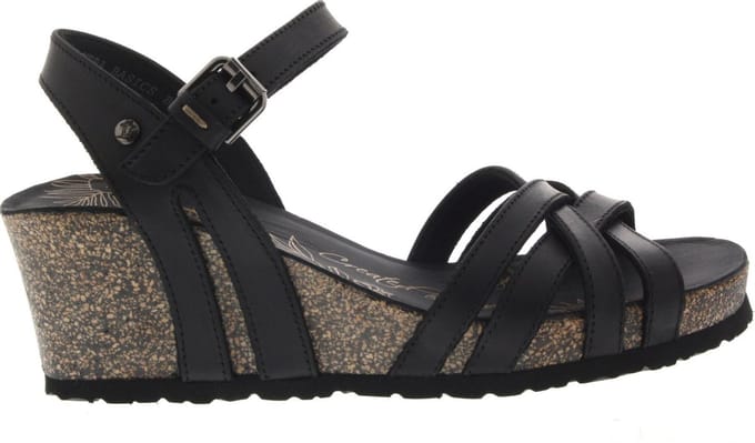 Panama Jack Sandalen Zwart - Maat 40