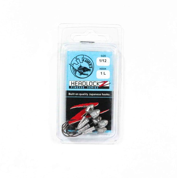 Tackle Tactics TT Headlockz Finesse Tête plombée 1/12 oz 1 5/paquet (3757)