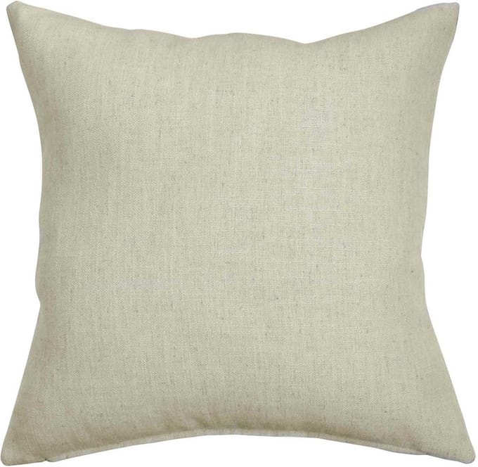 Homescapes kussenhoes linnenlook naturel 45 x 45 cm
