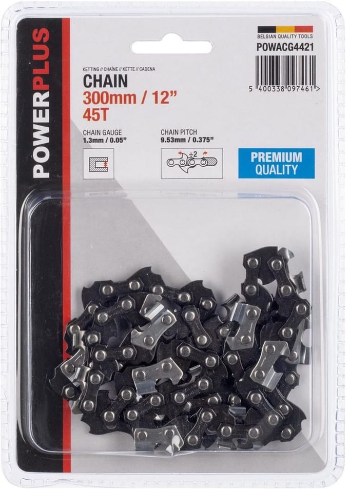 Powerplus Ketting POWACG4421 - 12" - 300mm - 45T - Premium