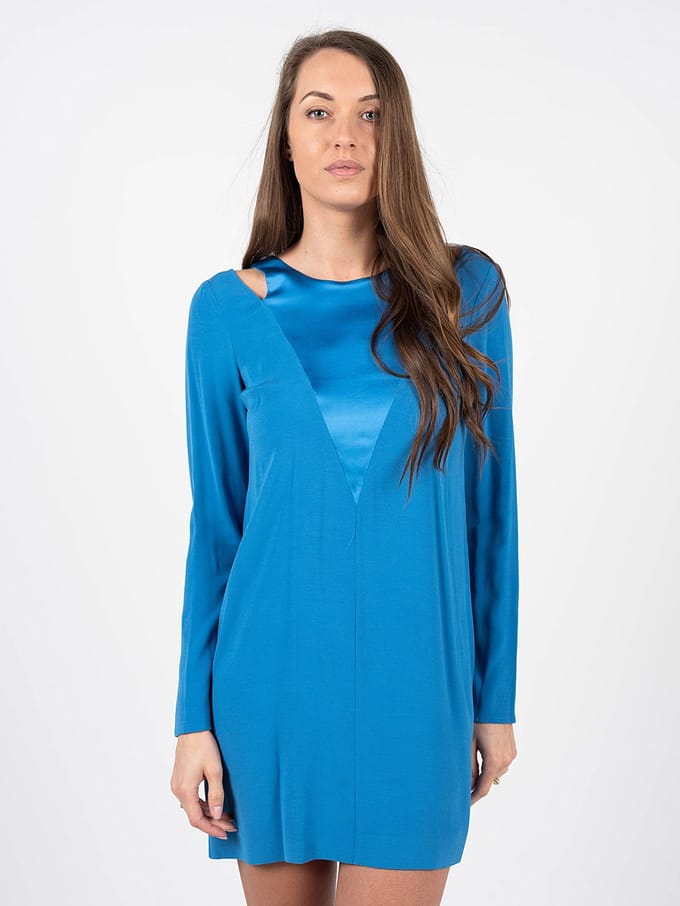 Patrizia Pepe jurk Vrouw blauw