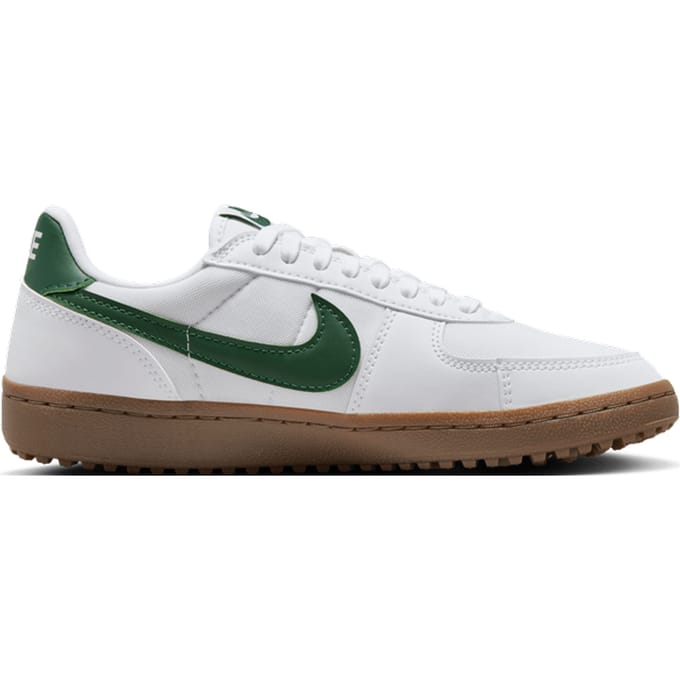 Sneakers Nike Baskets field general blanc/gorge vert/gomme marron foncé