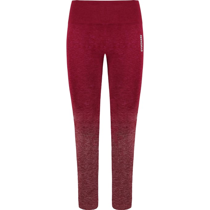 Gymshark Adapt Dames Ombre Burgundy Leggings