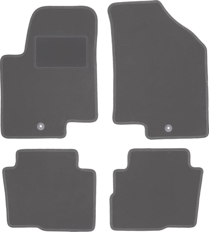 Grafiet automatten voor: Kia Soul I crossover (2009-2013)