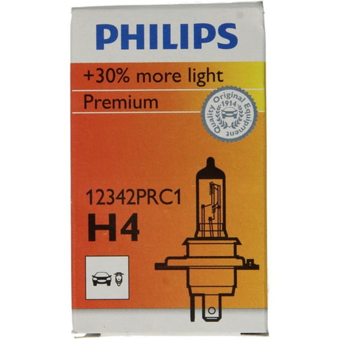 Lamp Halogeen PHILIPS H4 Vision 12V, 60/55W