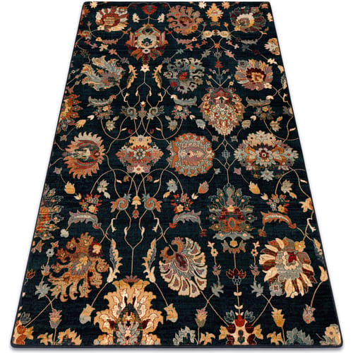 Kleden Rugsx Tapijt SUPERIOR LATICA donkerblauw 200x200 cm