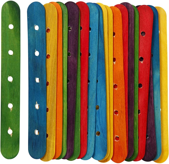Creativ Company Construction sticks various colours 20pcs.