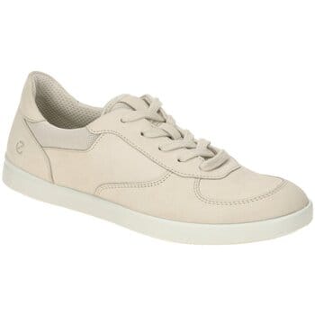 Ecco Leisure Sneakers Beige Leer