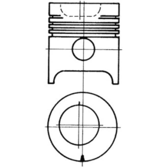 Zuiger KOLBENSCHMIDT 97505600