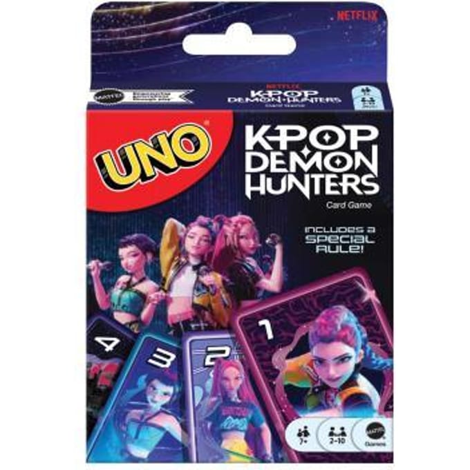 Mattel UNO K-Pop Demon Hunters Bordspellen Kaartspellen