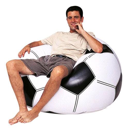 Opblaasbare Ventilatorkruk - Voetbal #75010