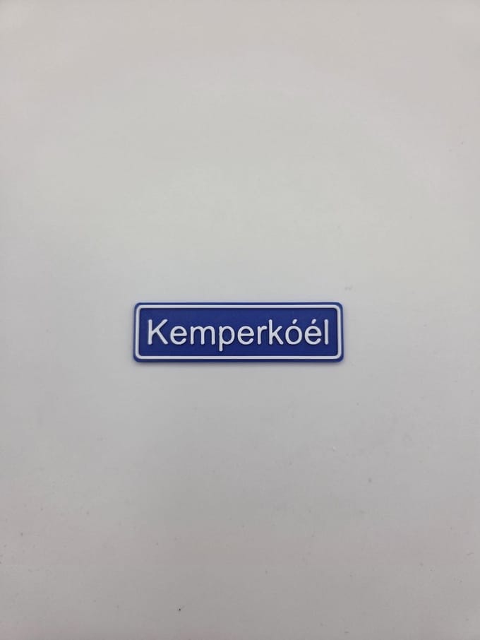 3D plaatsnaam speldje Kemperkóél