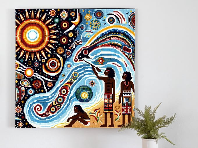 Kunstprint | Wanddecoratie | Canvas | 30 × 30 cm