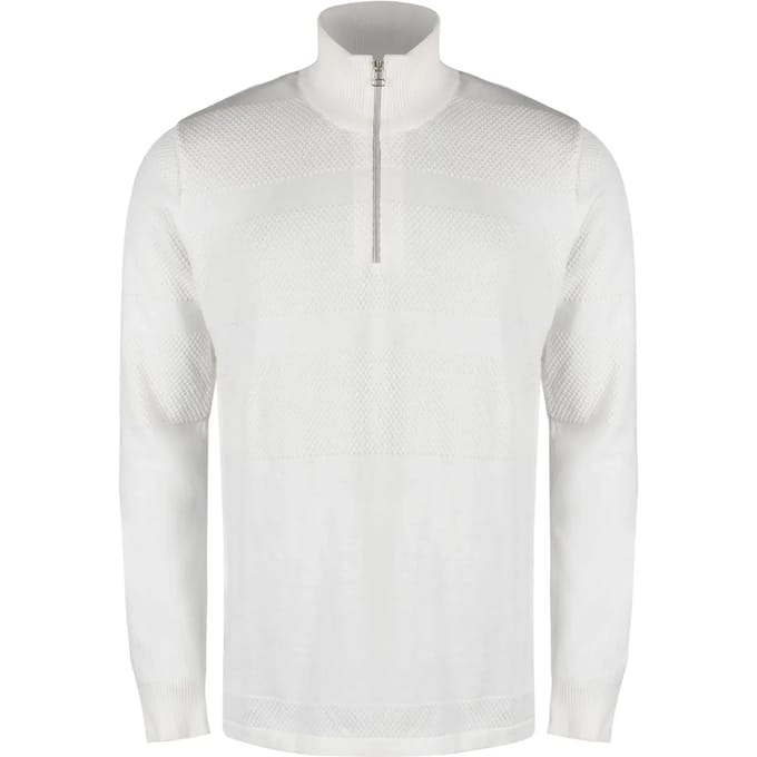 Pull 1/2 rits katoen Kronstadt Hannes