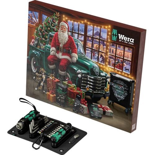 Merkloos Adventskalender Gereedschap Set 2026 - 24 Delen