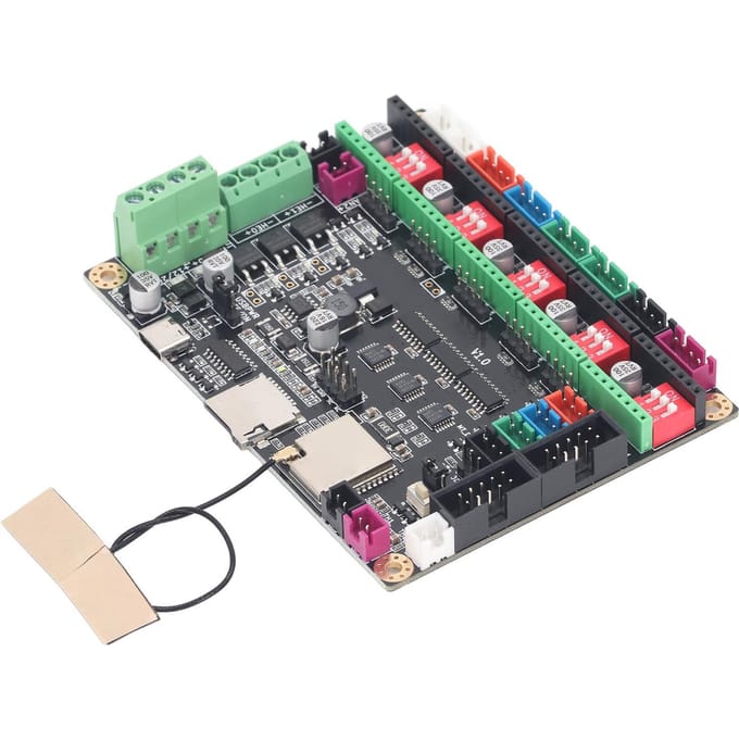 3D Printer Besturingsbord MKS TinyBee V1.0 ESP32 MCU Moederbordmodule DC 12?24V voor Besturing black