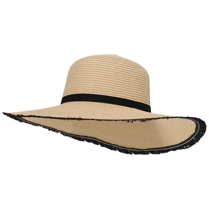 Zomerhoed Dames - Rieten strandhoed - Zonnehoed - Strohoed dames - Strandhoed dames