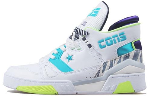 ERX-260 Just x ERX-260 Converse Mid 'Animal - Blanc Turquoise' 163783C 41 black