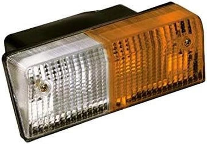Koplamp Links - Voorlicht Tractor - Verlichting Werken - Twee Functies - 165 x 60 mm - Transparant