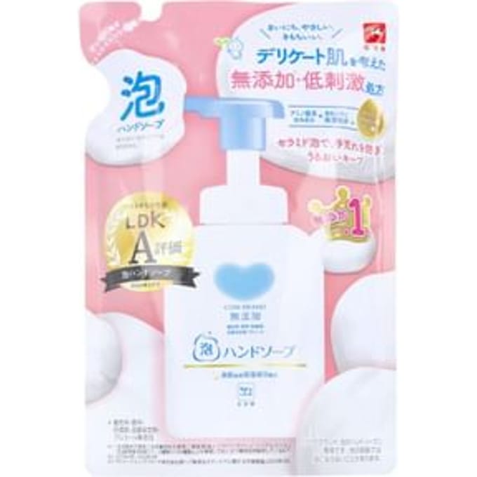 Cow Brand Soap - Additive Free Foaming Hand Soap 320ml Refill