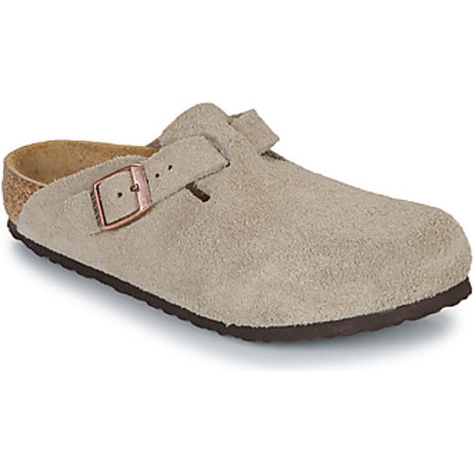 Muiltjes voor kinderen Birkenstock Boston Suede Leather