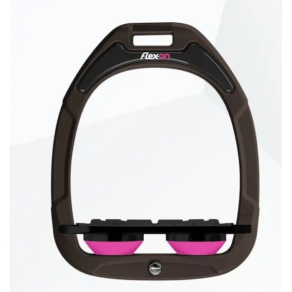 Plat Grip Bruin/Zwart/Roze Flex-On Green Composite