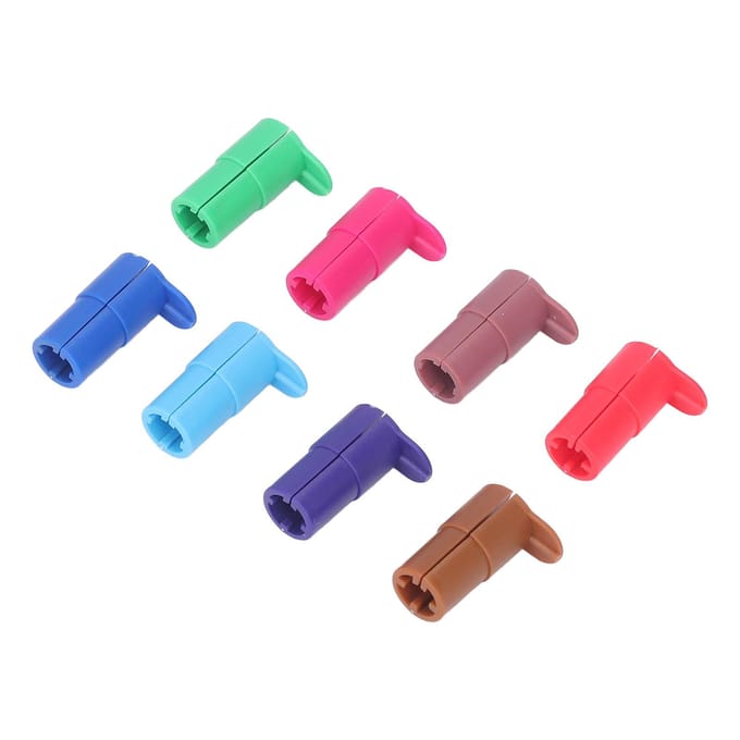 Ensemble de 8 adaptateurs pour stylo Plastique ABS Adaptateur de stylo de découpe Remplacement pour machine de découpe Cricut blue