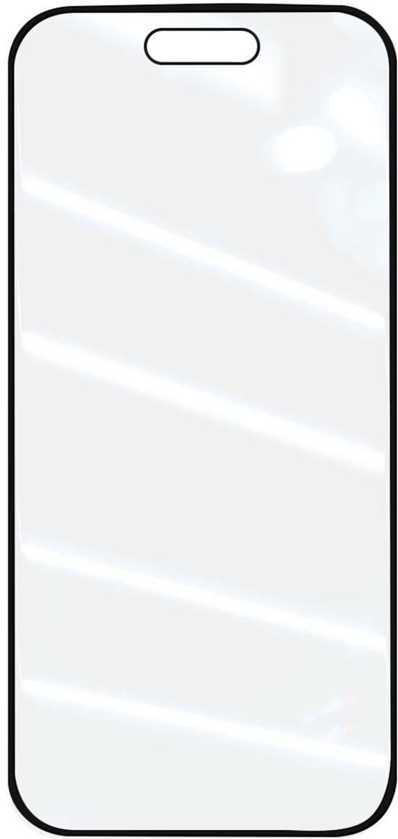 Rhinoshield, Screenprotector geschikt voor iPhone Air - 3D Flexible Glass & Anti-Blue Light, Transparant