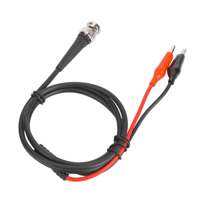Câble Coaxial à Clip BNC Ligne de Test Générateur de Signal de Fonction Accessoires 90cm 50 Ohm