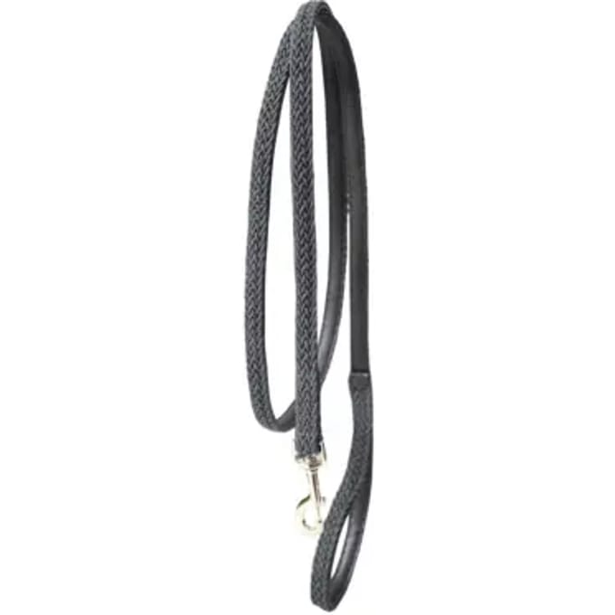 Kentucky Horsewear - Gevlochten Nylon presentatielijn gris 2 meter