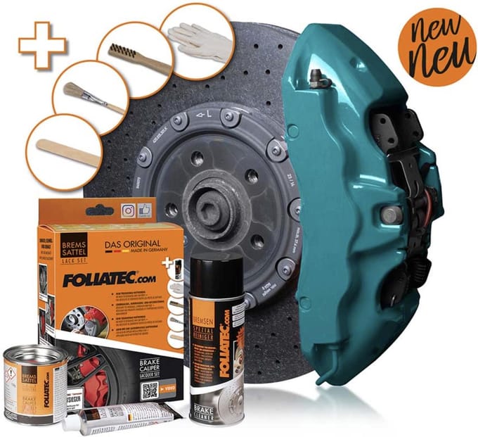 Foliatec Remklauwlakset - Miami Beach Blue - 3 Componenten