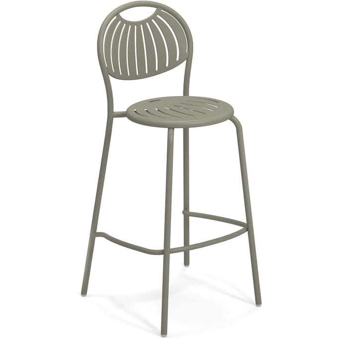 Emu Coupole Barkruk - grijs/groen