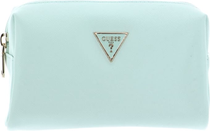 Guess Dames Beautycase Top Zip - Mint