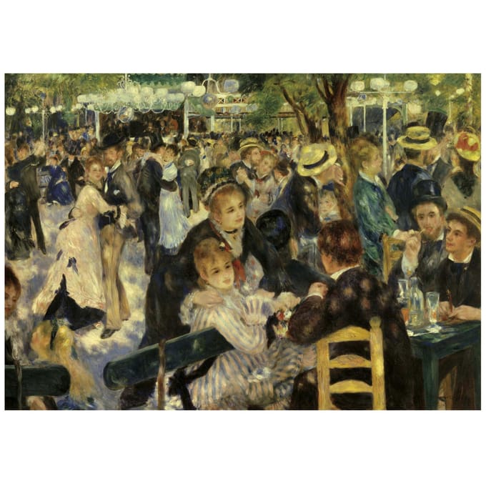 Educa legpuzzel kunst Bal du Moulin de la Galette 3000 stukjes.