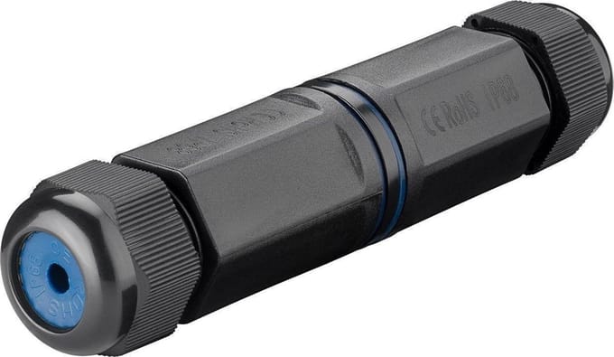 Microconnect KON523 kabel-connector RJ45 Zwart