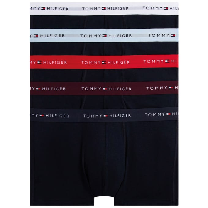 Tommy Hilfiger Trunk Boxershorts Heren (5-pack)