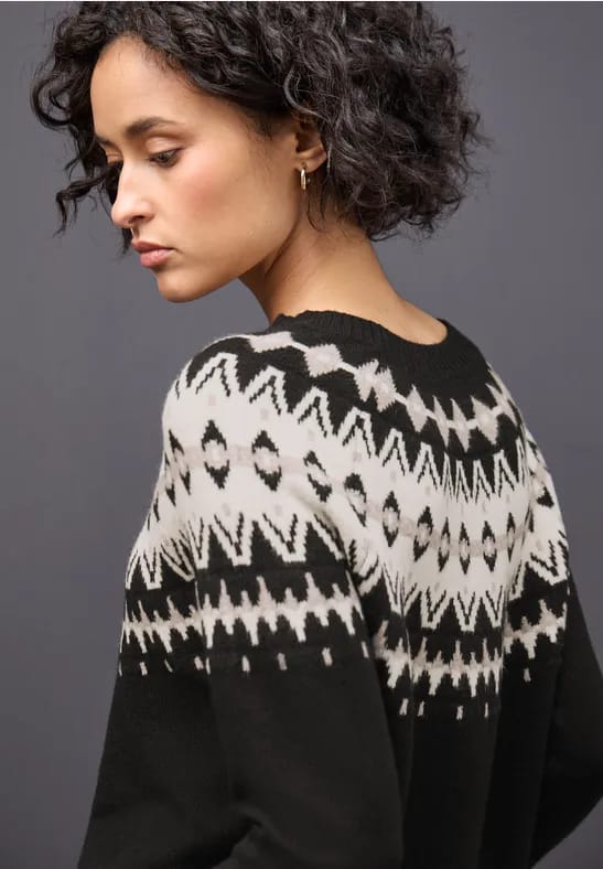 Trui met Noorse look