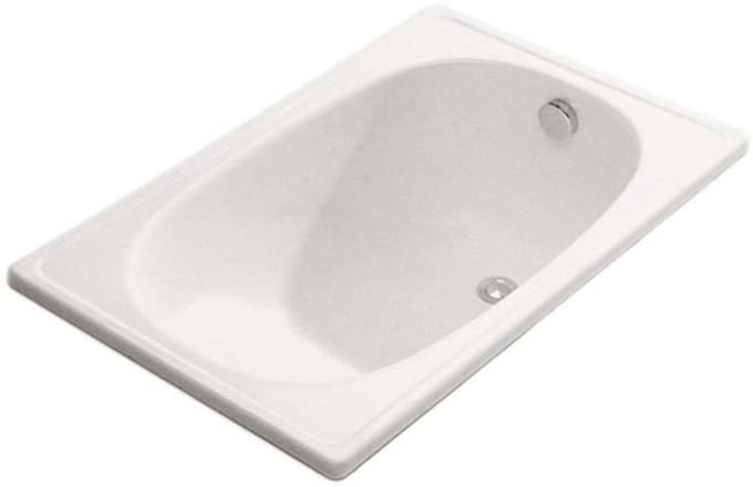 Jika Riga - Zitbad, 105x70x38 cm, wit H2340000000001