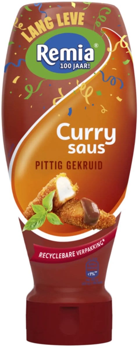 Remia | Curry Saus | 500 ml | Omdoos 10x