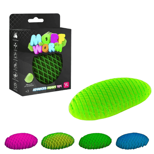 Morf Worm Shape Changing Fidget Sensory Toy Assorted